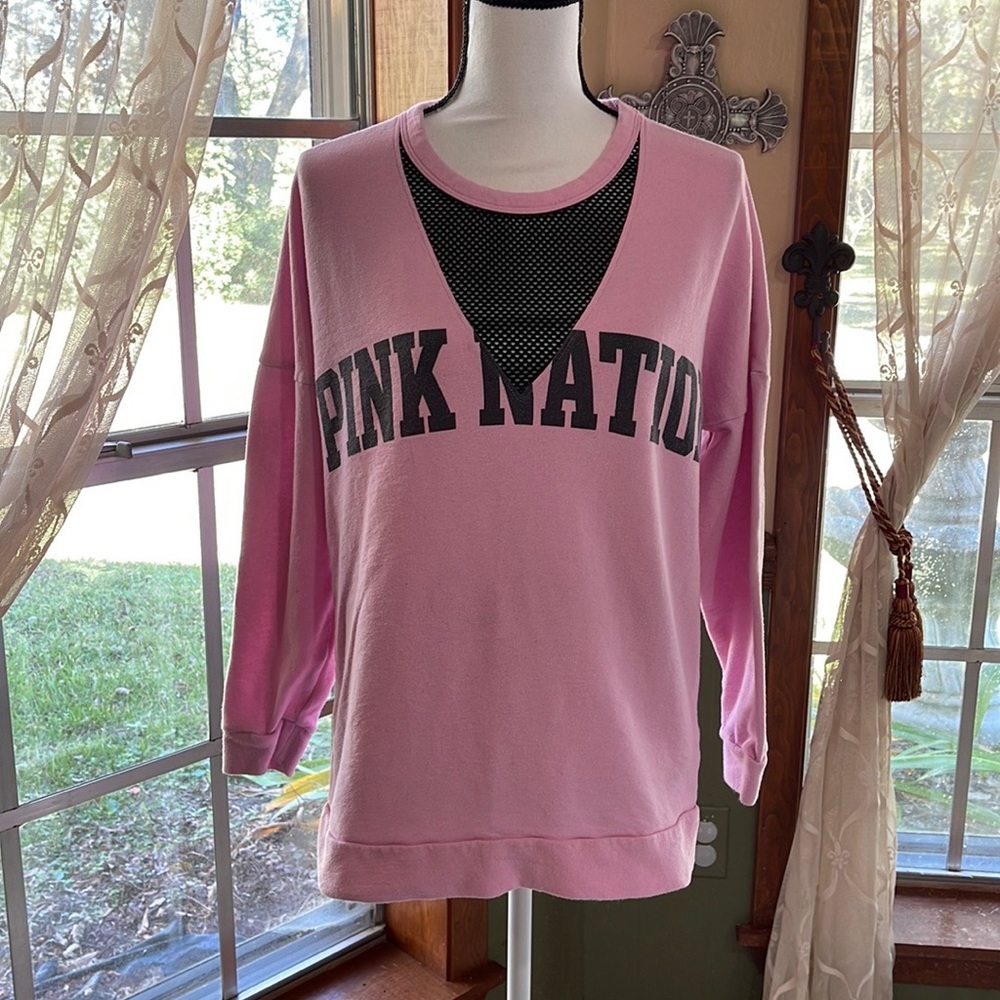 PINK Victoria’s Secret Pink Nation Sweatshirt size S